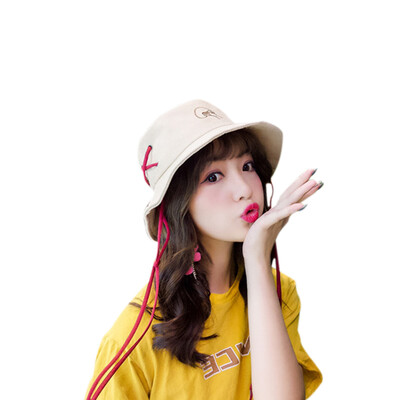 2019 Cap Women Fresh Style Casual Lace up Comfy Cartoon Letter Folding Sunscreen Bucket Hat casquette gorras sombrero mujer
2019 Cap Women Fresh Style Casual Lace up Comfy Cartoon Letter Folding Sunscreen Bucket Hat casquette gorras sombrero mujer