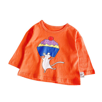 Baby T-shirts Fashion Cartoon Print Kids Girl Clothes Print Cotton Long Sleeve T Shirts Rainbow for Girls baby Clothing
Baby T-shirts Fashion Cartoon Print Kids Girl Clothes Print Cotton Long Sleeve T Shirts Rainbow for Girls baby Clothing