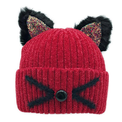 Baby Newborn caps Winter Warm Hat Toddler Baby Boys Girls Cartoon Cat Knitting Caps Kids Headwrap Ear Warmer
Baby Newborn caps Winter Warm Hat Toddler Baby Boys Girls Cartoon Cat Knitting Caps Kids Headwrap Ear Warmer