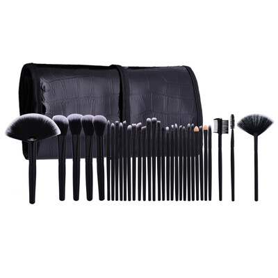 Pro Maquiagem Makeup Brushes 32 pcs Cosmetic Kit Eyebrow Blush Foundation Powder Make up Brush Set With Black Case 614
Pro Maquiagem Makeup Brushes 32 pcs Cosmetic Kit Eyebrow Blush Foundation Powder Make up Brush Set With Black Case 614