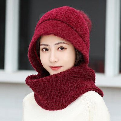 The new winter Korean version of knitted wool cap hat scarf one hat winter cycling cold ear protection wool cap
The new winter Korean version of knitted wool cap hat scarf one hat winter cycling cold ear protection wool cap