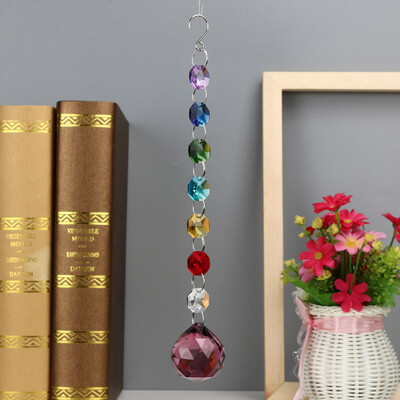 Toponeto 1PC DIY Bohemian Clear Crystal Ball Prisms Pendant Hanging Wedding Decor Gift
Toponeto 1PC DIY Bohemian Clear Crystal Ball Prisms Pendant Hanging Wedding Decor Gift