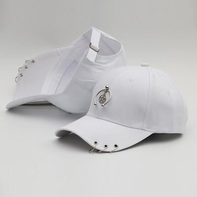 New Cap Female Korean Chaopai Joker Student Stars with Spring&Summer Street Iron Ring Hip Hop Baseball Cap Male
New Cap Female Korean Chaopai Joker Student Stars with Spring&Summer Street Iron Ring Hip Hop Baseball Cap Male