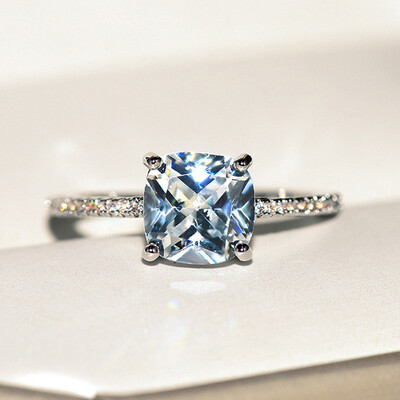 Romantic Solid 925 Sterling Silver Wedding Shining Diamond Zircon Crystal Jewelry Gemstone Ring Engagement For Women
Romantic Solid 925 Sterling Silver Wedding Shining Diamond Zircon Crystal Jewelry Gemstone Ring Engagement For Women