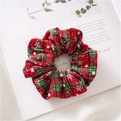 Gobestart Pure Cotton Fabric Hairring Christmas Snowflake Stripe Hair Rope Multicoloured
Gobestart Pure Cotton Fabric Hairring Christmas Snowflake Stripe Hair Rope Multicoloured