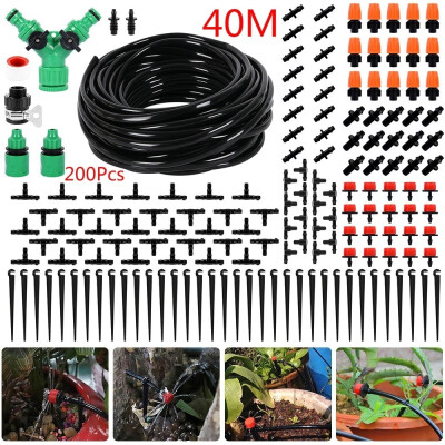40M 200Pcs LawnFarm Automatic Sprinkler System Dripper DIY Garden Drip Irrigation
40M 200Pcs LawnFarm Automatic Sprinkler System Dripper DIY Garden Drip Irrigation