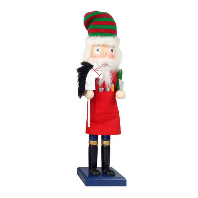 15Inch Wooden Nutcracker Ornament Nut Cracker Figures Festive Christmas Decoration Perfect For Shelves And Tables
15Inch Wooden Nutcracker Ornament Nut Cracker Figures Festive Christmas Decoration Perfect For Shelves And Tables