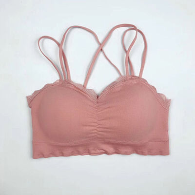 Fashion Seamless Tube Top Breathable Fitness Bra Wrapped Chest Lace Stitching Tube Top
Fashion Seamless Tube Top Breathable Fitness Bra Wrapped Chest Lace Stitching Tube Top