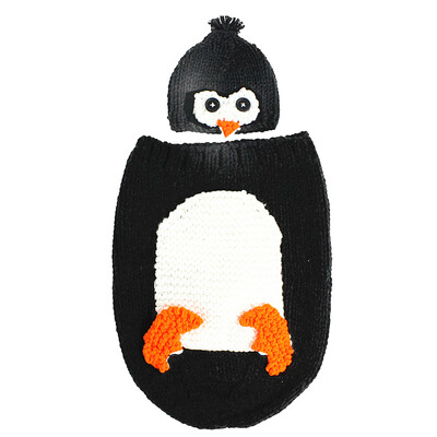 Adorable Penguin Cartoon Newborn Baby Handmade Crochet Knitted Sleeping Bag Infant Photo Props
Adorable Penguin Cartoon Newborn Baby Handmade Crochet Knitted Sleeping Bag Infant Photo Props