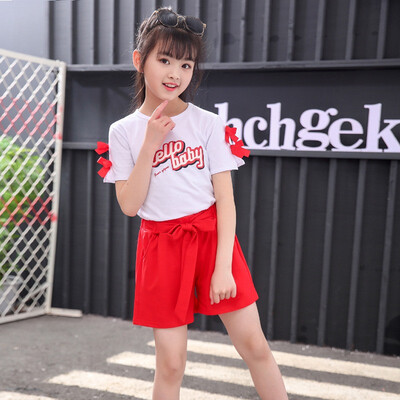 2019 New Summer Baby Girls Casual Short Sleeve Letter Print T-shirt TopsShorts Suits Costume Set
2019 New Summer Baby Girls Casual Short Sleeve Letter Print T-shirt TopsShorts Suits Costume Set