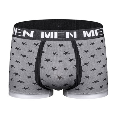 Seamless Breathable Sexy Mens Underwear Fashion Comfortable Star Print Mens Boxers
Seamless Breathable Sexy Mens Underwear Fashion Comfortable Star Print Mens Boxers