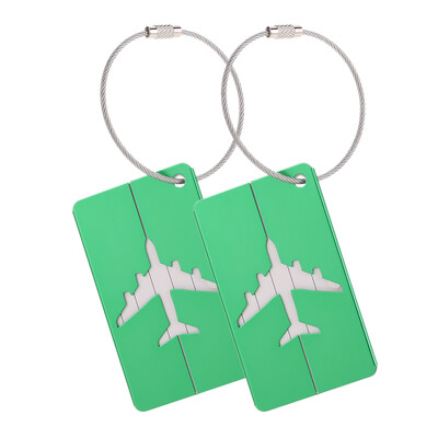 2pcs Travel Airlines Luggage Tags Suitcase Bag Tag Address Name Identity ID Label Identifier Metal Aluminum Alloy
2pcs Travel Airlines Luggage Tags Suitcase Bag Tag Address Name Identity ID Label Identifier Metal Aluminum Alloy