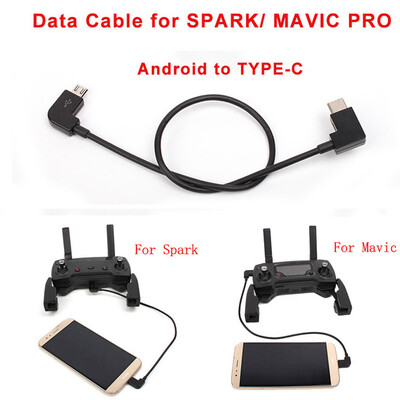 Tailored For DJI Spark Mavic Pro Transmitter Phone Tablet Connecting RC USB Cable Adaptor
Tailored For DJI Spark Mavic Pro Transmitter Phone Tablet Connecting RC USB Cable Adaptor