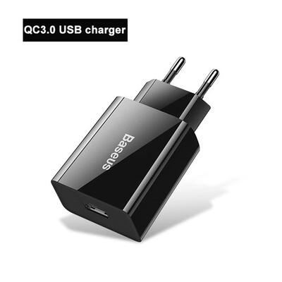 Baseus 18W PD 30 Fast USB Charger For iPhone 11 Mini USB Support Fast Charger Quick Charge 30 For Huawei samsung Xiaomi
Baseus 18W PD 30 Fast USB Charger For iPhone 11 Mini USB Support Fast Charger Quick Charge 30 For Huawei samsung Xiaomi