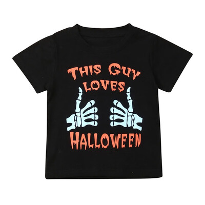 New Cotton Baby Boy Clothes Halloween Letters Print T-Shirts Tops Boys Clothes Short Sleeve T-Shirt Boys
New Cotton Baby Boy Clothes Halloween Letters Print T-Shirts Tops Boys Clothes Short Sleeve T-Shirt Boys