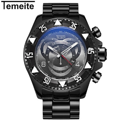 Temeite Men Fashion Sports Watches Luxury Big Dial Quartz Watch Alloy Band Calendar Luminous Wristwatches
Temeite Men Fashion Sports Watches Luxury Big Dial Quartz Watch Alloy Band Calendar Luminous Wristwatches