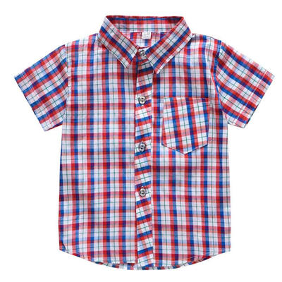 Baby Boy Clothes Summer Baby Boys Short Sleeve Plaid Print T-Shirts Kids Tops Tees Shirts Casual Blouse
Baby Boy Clothes Summer Baby Boys Short Sleeve Plaid Print T-Shirts Kids Tops Tees Shirts Casual Blouse