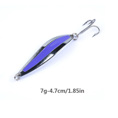 Ocean Fishing Bait Artificial Bait Freshwater River Stream Fishing Metal Spoon Fake Bait Lures Accessories With 1 Fish Hook
Ocean Fishing Bait Artificial Bait Freshwater River Stream Fishing Metal Spoon Fake Bait Lures Accessories With 1 Fish Hook