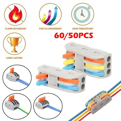 6050pcs Wire Connector Reusable Spring Lever Terminal 235 Way SPL-2SPL-3 Electric Wire Connectors for Universal Cable
6050pcs Wire Connector Reusable Spring Lever Terminal 235 Way SPL-2SPL-3 Electric Wire Connectors for Universal Cable