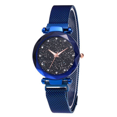 Fashion Women Watches Mesh Ladies Clock Magnet Buckle Starry Diamond Geometric Surface Casual Women Quartz Wristwatch
Fashion Women Watches Mesh Ladies Clock Magnet Buckle Starry Diamond Geometric Surface Casual Women Quartz Wristwatch