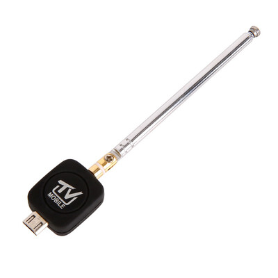 Mini Micro USB DVB-T Tuner TV Receiver DongleAntenna DVB THD Digital Mobile TV HDTV Satellite Receiver For Android Phone NEW
Mini Micro USB DVB-T Tuner TV Receiver DongleAntenna DVB THD Digital Mobile TV HDTV Satellite Receiver For Android Phone NEW