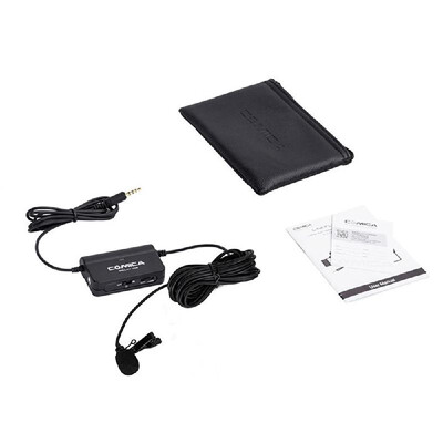 CoMica CVM-SIGLAV V05 Multifunctional Flexible Single Lavalier Microphone with Stepless Gain Control Real-time Audio Monitoring F
CoMica CVM-SIGLAV V05 Multifunctional Flexible Single Lavalier Microphone with Stepless Gain Control Real-time Audio Monitoring F
