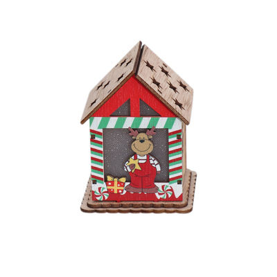 Colorful Christmas Wooden House With Lights Christmas Luminous Ornament Xmas Tree Hanging Decoration Children Gift
Colorful Christmas Wooden House With Lights Christmas Luminous Ornament Xmas Tree Hanging Decoration Children Gift