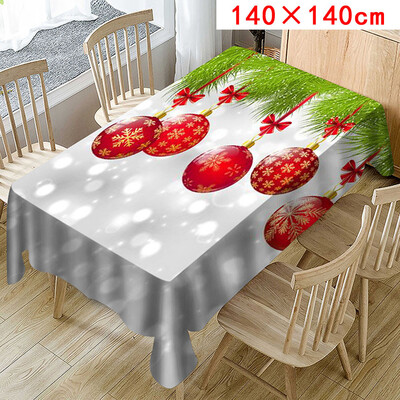 Tailored Christmas Tablecloth Print Rectangle Table Cover Holiday Party Home Decor
Tailored Christmas Tablecloth Print Rectangle Table Cover Holiday Party Home Decor
