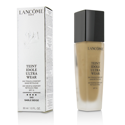 LANCOME - Teint Idole Ultra Wear 24H Wear & Comfort Foundation SPF 15 - 045 Sable Beige 30ml1oz
LANCOME - Teint Idole Ultra Wear 24H Wear & Comfort Foundation SPF 15 - 045 Sable Beige 30ml1oz