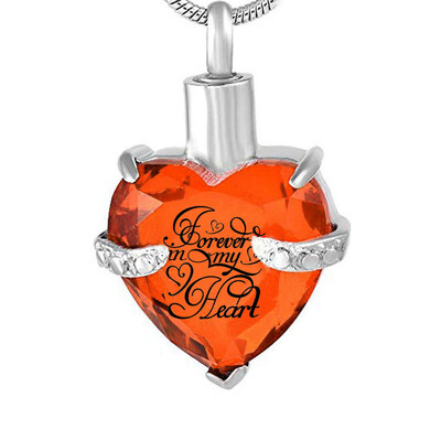 Crystal Heart Shape Commemorative Ashes Necklace Heart Shape Perfume Bottle Pendant Souvenir Cremation Pendant Necklace
Crystal Heart Shape Commemorative Ashes Necklace Heart Shape Perfume Bottle Pendant Souvenir Cremation Pendant Necklace
