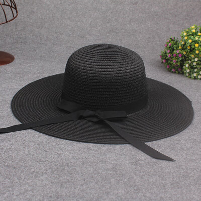 New Elegant Women Straw Sun Hat Bowknot Wide Large Brim Foldable Casual Summer Holiday Cap
New Elegant Women Straw Sun Hat Bowknot Wide Large Brim Foldable Casual Summer Holiday Cap