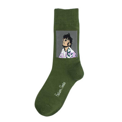 Socks Autumn Winter New Cartoon Realistic Portrait Socks Fashion Skateboard Cotton Socks Men And Women Couple Socks warm
Socks Autumn Winter New Cartoon Realistic Portrait Socks Fashion Skateboard Cotton Socks Men And Women Couple Socks warm