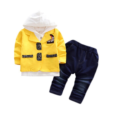 Baby Boy Clothes Autumn Long Sleeve Hoodie Sweatshirt Coat Denim Trousers Casual Outfits Sets New
Baby Boy Clothes Autumn Long Sleeve Hoodie Sweatshirt Coat Denim Trousers Casual Outfits Sets New