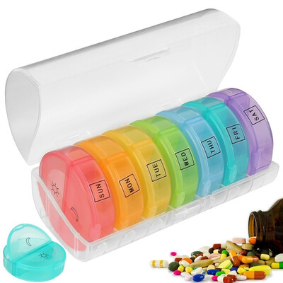 Willstar Pill Box 7 Day AM PM Twice A Day Weekly Pill Box Case with Moisture-Proof Design for Purse&Pockets
Willstar Pill Box 7 Day AM PM Twice A Day Weekly Pill Box Case with Moisture-Proof Design for Purse&Pockets