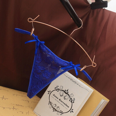 Sexy Women Panties Lace Temptation Perspective Thong Briefs Female Low Waist Solid Color G-String
Sexy Women Panties Lace Temptation Perspective Thong Briefs Female Low Waist Solid Color G-String