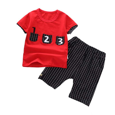 Boys Clothing Children Summer Boys Clothes Cartoon Kids Boy Clothing Set T-shitPlaid Pants Cotton
Boys Clothing Children Summer Boys Clothes Cartoon Kids Boy Clothing Set T-shitPlaid Pants Cotton