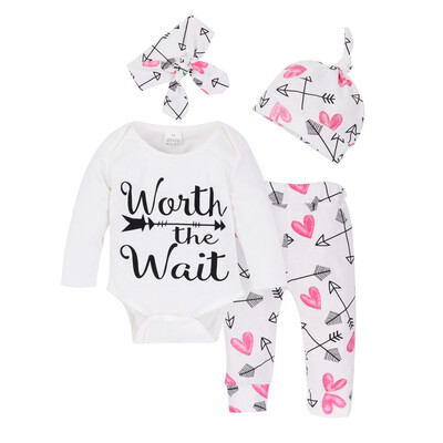 New Infant Toddler Newborn Baby Girls Letter Print Outfit Clothes Tracksuit Hooded TopsLeggings Pants Headband 4Pcs Set
New Infant Toddler Newborn Baby Girls Letter Print Outfit Clothes Tracksuit Hooded TopsLeggings Pants Headband 4Pcs Set