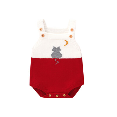Baby Boys Romper Spring Autumn Infant Baby Girls Wear Cute Cat Knitted Jumpsuit Wool Baby Clothing Romper Infant Boys Coat
Baby Boys Romper Spring Autumn Infant Baby Girls Wear Cute Cat Knitted Jumpsuit Wool Baby Clothing Romper Infant Boys Coat