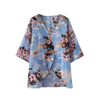 Women Chiffon Floral Open Casual Blouse kimono Loose Summer Beachwear Cardigan Floral Print Chiffon Shirts
Women Chiffon Floral Open Casual Blouse kimono Loose Summer Beachwear Cardigan Floral Print Chiffon Shirts