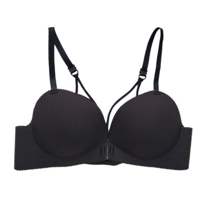 Womens Sexy Double Shoulder Strap Front Buckle Bras For Women Adjustable Gathered Solid Color Wire Free Push Up Bra Bralette New
Womens Sexy Double Shoulder Strap Front Buckle Bras For Women Adjustable Gathered Solid Color Wire Free Push Up Bra Bralette New