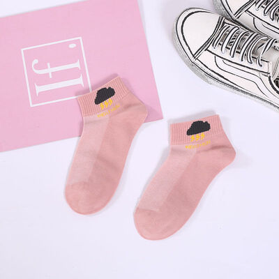 1 Pair Women Socks Spring Autumn Lady Cotton Cute Cartoon Embroidery Female Korean Style Ankle Socks
1 Pair Women Socks Spring Autumn Lady Cotton Cute Cartoon Embroidery Female Korean Style Ankle Socks