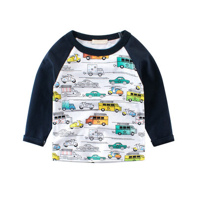 2018 Cartoon Cotton Autumn Shirt Boy Girls Kids Clothing Children T-shirts Dinosaur Print Long Sleeve T Shirts Stripes Tops
2018 Cartoon Cotton Autumn Shirt Boy Girls Kids Clothing Children T-shirts Dinosaur Print Long Sleeve T Shirts Stripes Tops