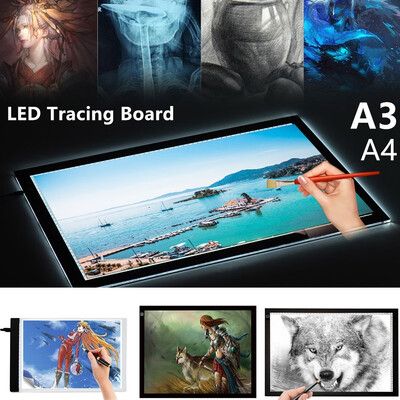 NEW A3A4 LED Light Box Tracing Board Art Design Stencil Drawing Painting Sketch Boards Copy Lightbox Art Stencil
NEW A3A4 LED Light Box Tracing Board Art Design Stencil Drawing Painting Sketch Boards Copy Lightbox Art Stencil