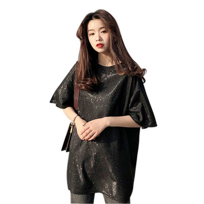 Sequined Clothing Women Short Sleeve T-shirts Summer O-neck Tee Shirts teenagers Girl Casual Loose Party T-shirt
Sequined Clothing Women Short Sleeve T-shirts Summer O-neck Tee Shirts teenagers Girl Casual Loose Party T-shirt