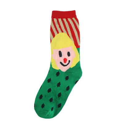 Socks Unisex Fashion Cute Cartoon Doll Series Womens Socks Jumping Sugar Creative Ladies Mens Couple Cotton Socks new