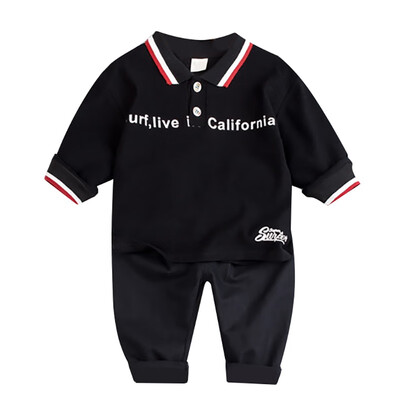 Toddler Baby Boy Cute Autumn Outfits Long Sleeve Cartoon Letters Print TopTrousers Casual Sets 
Toddler Baby Boy Cute Autumn Outfits Long Sleeve Cartoon Letters Print TopTrousers Casual Sets