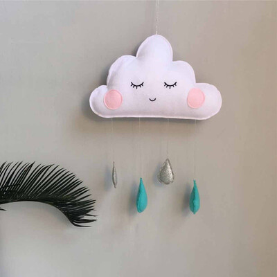 Smiles Cloud Raindrops Garland Baby Room Wall Decorations Tents Decor Photography Props Christmas Gifts
Smiles Cloud Raindrops Garland Baby Room Wall Decorations Tents Decor Photography Props Christmas Gifts