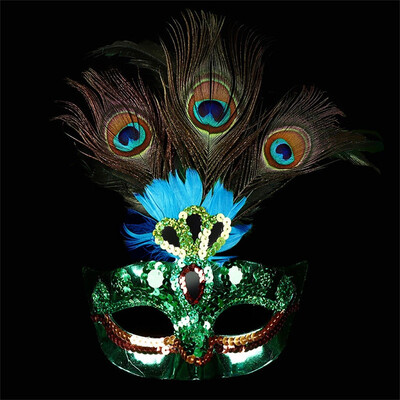 Tailored Women Venetian Peacock Mask Masquerade Fancy Dress Party Princess Feather Masks
Tailored Women Venetian Peacock Mask Masquerade Fancy Dress Party Princess Feather Masks