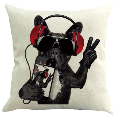 Cotton Linen Funny Puppy Dog&Food Printed Decorative Square Pillowcase Throw Pillow Cover for Couch Home
Cotton Linen Funny Puppy Dog&Food Printed Decorative Square Pillowcase Throw Pillow Cover for Couch Home
