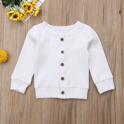 New Autumn Girl\s T-Shirt Solid Color All-match Concise Casual Round Collar Long Sleeve Button Decor T-shirts
New Autumn Girl\s T-Shirt Solid Color All-match Concise Casual Round Collar Long Sleeve Button Decor T-shirts